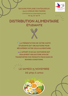 Ecocampus Distribution alimenaire étudiante