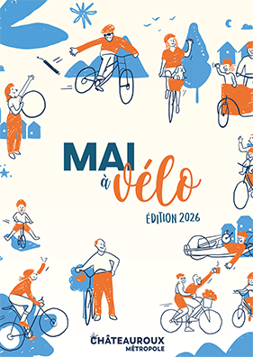 Mai à Vélo édition 2026 à Châteauroux