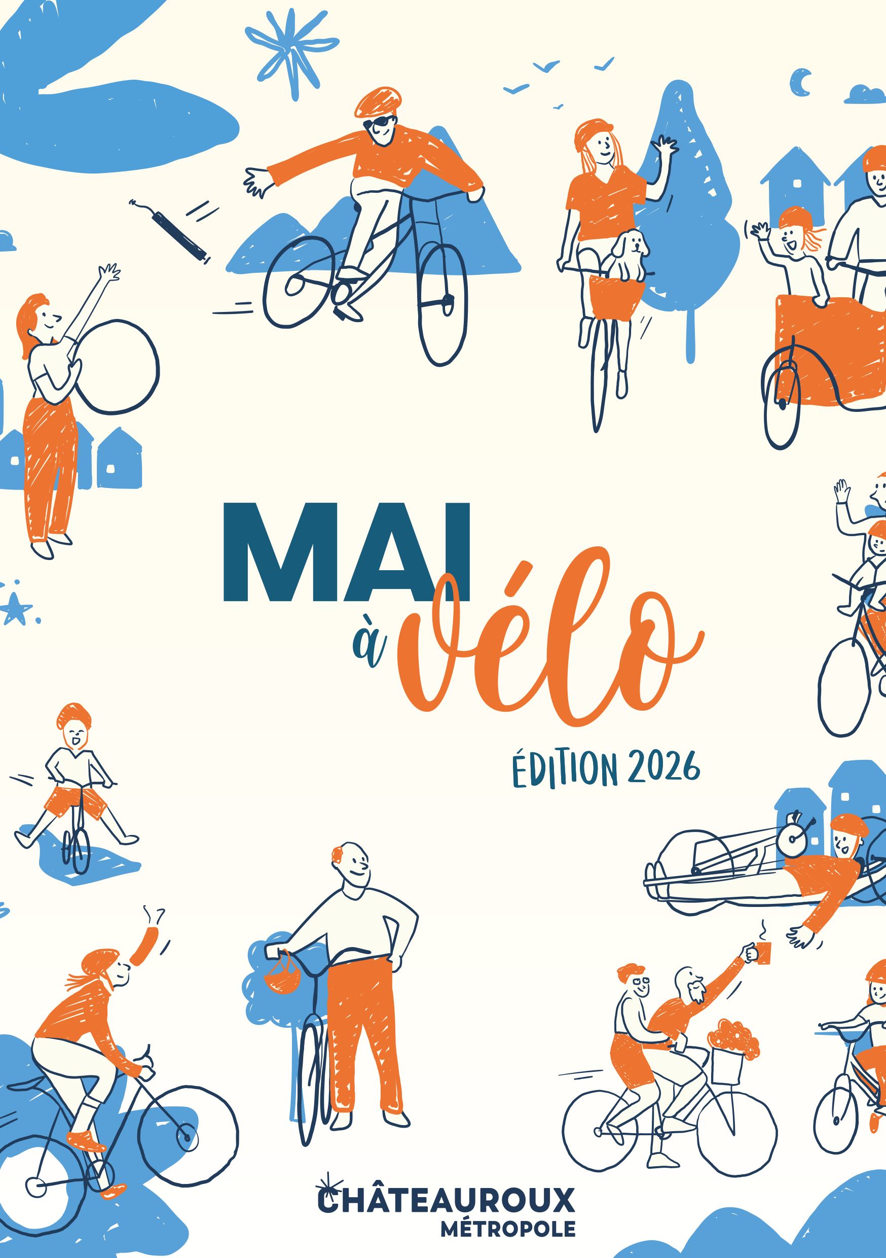 Mai à vélo édition 2026 à Châteauroux