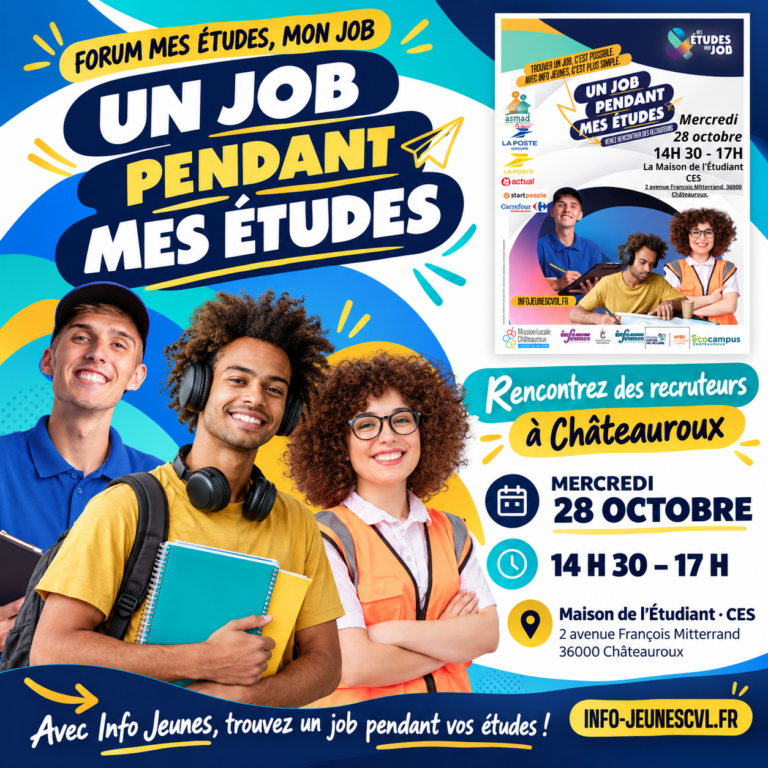 Forum job pour les étudiants au CES de Châteauroux